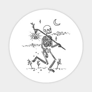 Journey Skeleton Magnet